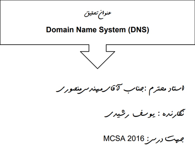 Domain Name System (DNS)